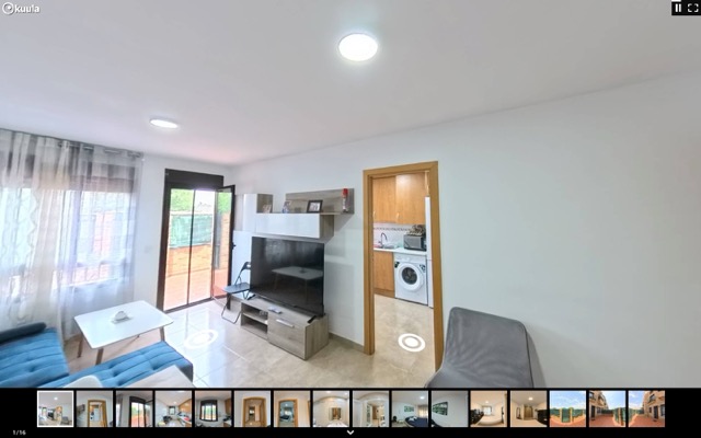 Tour 360 de un piso en Madrid